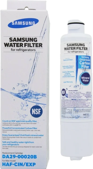 Nevera Samsung con sistema de filtración