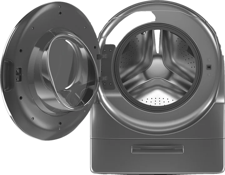 Lavadora de carga frontal Whirlpool atendida por Servicio Técnico Cali