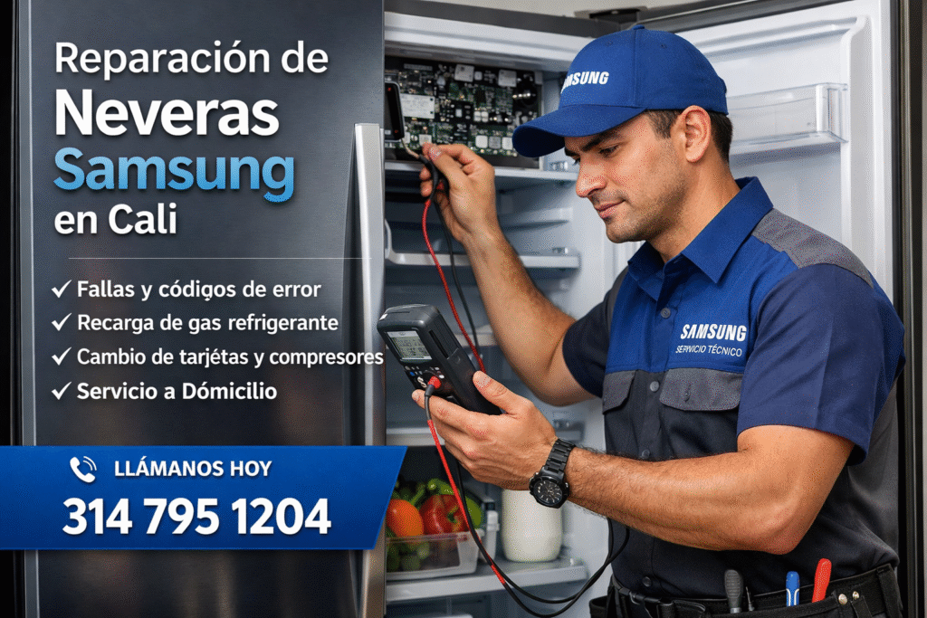 servicio tecnico de neveras samsung