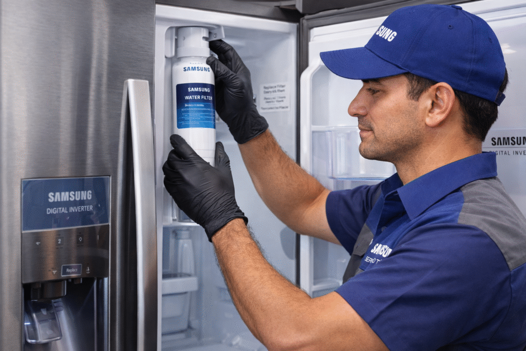 Cambio de filtro nevecon samsung cali