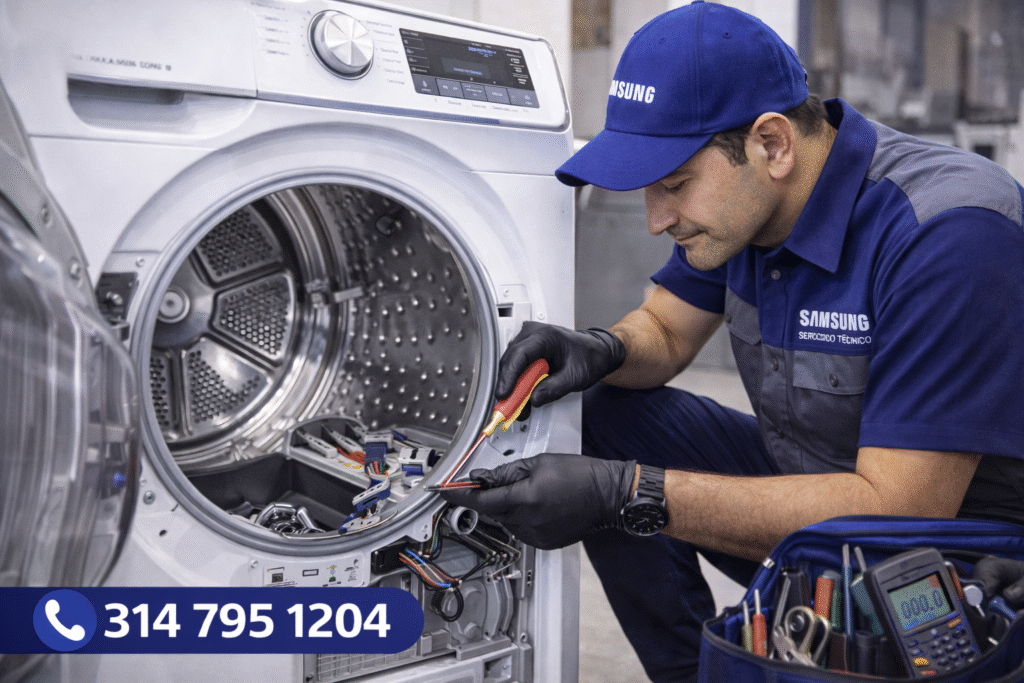 alt: "reparacion de secadoras samsung"